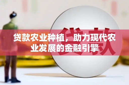 贾汪贷款农业种植，助力现代农业发展的金融引擎