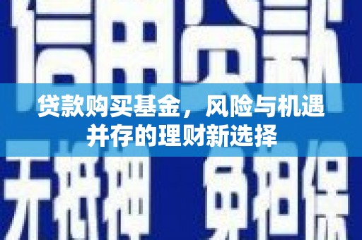 温岭贷款购买基金，风险与机遇并存的理财新选择