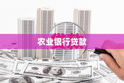 唐县农业银行贷款