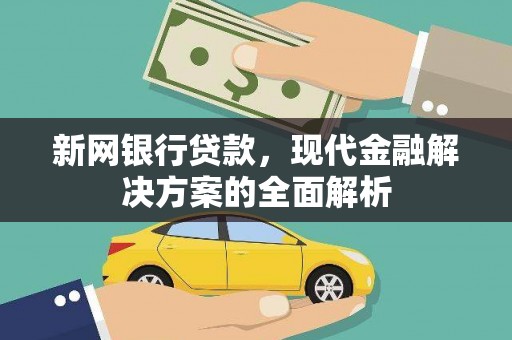 万源新网银行贷款，现代金融解决方案的全面解析