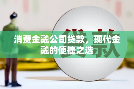 朔州消费金融公司贷款，现代金融的便捷之选