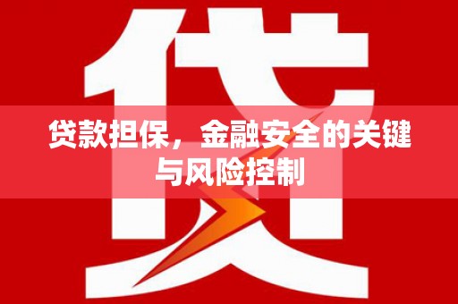深圳贷款担保，金融安全的关键与风险控制